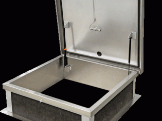 客戶安裝实例roof hatch